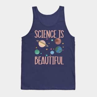 science is beautiful Tank Top